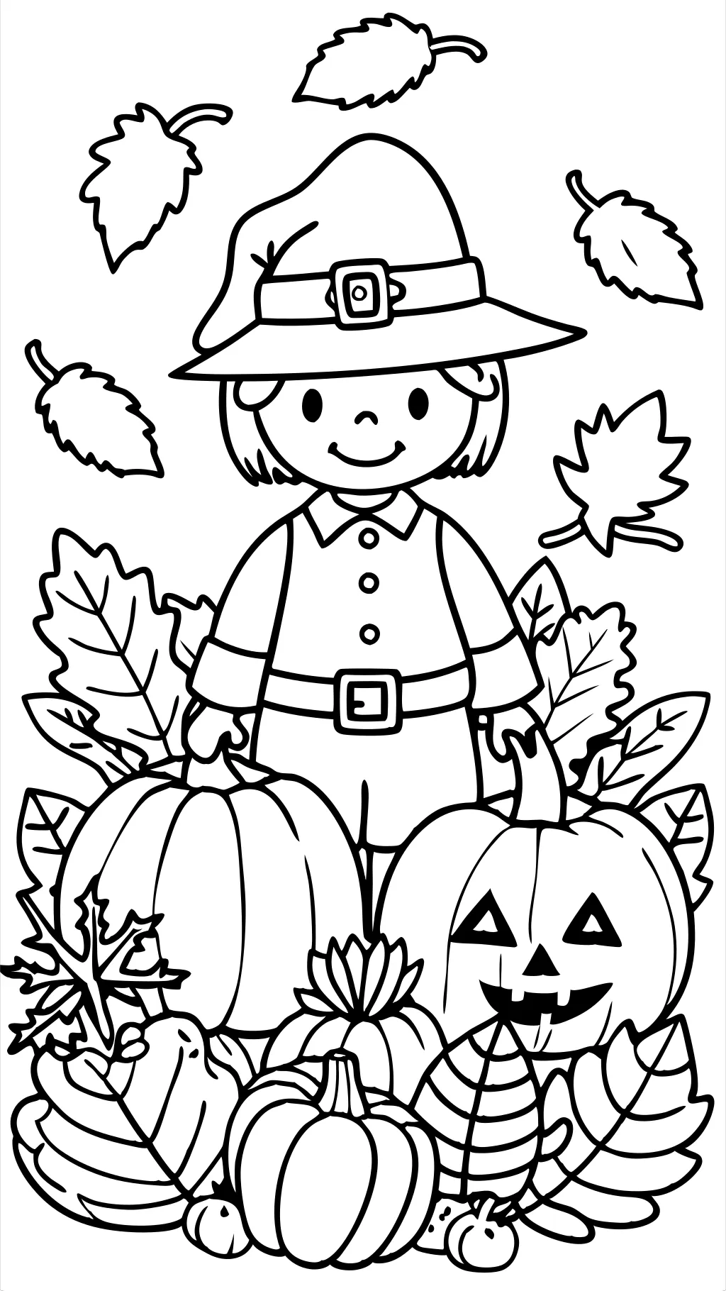 free coloring pages for fall